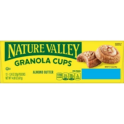 Promo 👏 Snack Bars Nature Valley™ Granola Cups, Almond Butter, 12/BX 🤩 5 Promo 👏 Snack Bars Nature Valley™ Granola Cups, Almond Butter, 12/BX 🤩 - Image 3