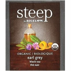 Wholesale 🛒 Hot Tea Steep By Bigelow Organic Earl Grey Black Tea, 20 Tea Bags/Box (RCB17700) 🎉 -Grocery shop unnamed file 2250
