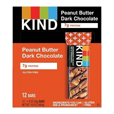Hot Sale ๐ Snack Bars KIND Bar, Peanut Butter Dark Chocolate, 1.4 Oz., 12/Box (PHW25796) ๐ฅฐ 5 Hot Sale ๐ Snack Bars KIND Bar, Peanut Butter Dark Chocolate, 1.4 Oz., 12/Box (PHW25796) ๐ฅฐ - Image 3