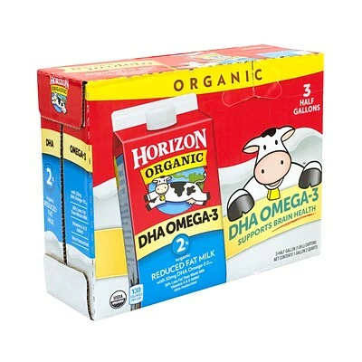 Buy ๐ฏ Fresh Groceries Horizon Organic 2% Milk With DHA Omega-3, 64 Fl. Oz., 3/Pack (902-00055) ๐ฏ 3 Buy ๐ฏ Fresh Groceries Horizon Organic 2% Milk With DHA Omega-3, 64 Fl. Oz., 3/Pack (902-00055) ๐ฏ