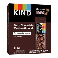 Wholesale 🧨 Snack Bars KIND Bar, Dark Chocolate Mocha Almond, 1.4 Oz., 12/Box (PHW18554) 💯 -Grocery shop unnamed file 2304