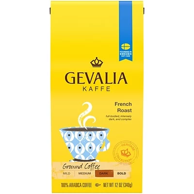 Best deal ๐ Ground Gevalia Kaffe French Roast Coffee, Dark Roast, 12 Oz. Bag (GEN04352) ๐ 3 Best deal ๐ Ground Gevalia Kaffe French Roast Coffee, Dark Roast, 12 Oz. Bag (GEN04352) ๐