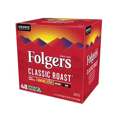 Best reviews of 🛒 K-Cups Folgers Classic Roast Coffee, Keurig K-Cup Pod, Medium Roast, 48/Box (5000363378) ✨ 4 Best reviews of 🛒 K-Cups Folgers Classic Roast Coffee, Keurig K-Cup Pod, Medium Roast, 48/Box (5000363378) ✨ - Image 2