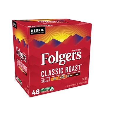 Best reviews of 🛒 K-Cups Folgers Classic Roast Coffee, Keurig K-Cup Pod, Medium Roast, 48/Box (5000363378) ✨ 5 Best reviews of 🛒 K-Cups Folgers Classic Roast Coffee, Keurig K-Cup Pod, Medium Roast, 48/Box (5000363378) ✨ - Image 3