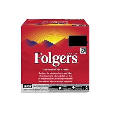 Best reviews of 🛒 K-Cups Folgers Classic Roast Coffee, Keurig K-Cup Pod, Medium Roast, 48/Box (5000363378) ✨ 6 Best reviews of 🛒 K-Cups Folgers Classic Roast Coffee, Keurig K-Cup Pod, Medium Roast, 48/Box (5000363378) ✨ - Image 4