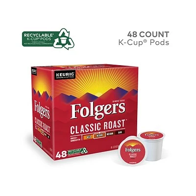 Best reviews of 🛒 K-Cups Folgers Classic Roast Coffee, Keurig K-Cup Pod, Medium Roast, 48/Box (5000363378) ✨ 7 Best reviews of 🛒 K-Cups Folgers Classic Roast Coffee, Keurig K-Cup Pod, Medium Roast, 48/Box (5000363378) ✨ - Image 5
