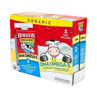Buy ๐ฏ Fresh Groceries Horizon Organic 2% Milk With DHA Omega-3, 64 Fl. Oz., 3/Pack (902-00055) ๐ฏ 5 Buy ๐ฏ Fresh Groceries Horizon Organic 2% Milk With DHA Omega-3, 64 Fl. Oz., 3/Pack (902-00055) ๐ฏ - Image 3