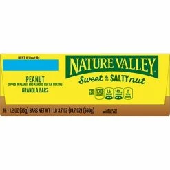 Deals ✨ Snack Bars Nature Valley Sweet & Salty Bars, Peanut, 1.2 Oz., 16/Box (42067) 🥰 -Grocery shop unnamed file 2342