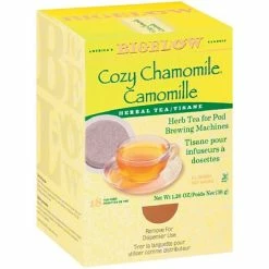 Cheapest 🛒 Single Serve Cups & Pods Bigelow® Cozy Chamomile Herbal Tea Pods, Caffeine Free, 18/Pack (RCB10906) 🎁