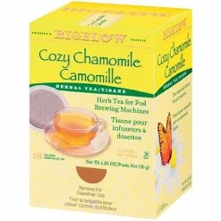 Cheapest 🛒 Single Serve Cups & Pods Bigelow® Cozy Chamomile Herbal Tea Pods, Caffeine Free, 18/Pack (RCB10906) 🎁 -Grocery shop unnamed file 2354