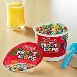 Top 10 ✔️ Breakfast & Cereal Kellogg's® Breakfast Cereals, Froot Loops®, 1.5-oz., 6/Box 👏