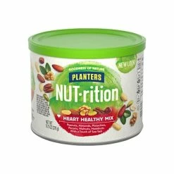 Best Sale 🎁 Dried Fruit, Nuts & Trail Mix Planters NUT-rition Heart Healthy Mix Nuts, Variety, 9.75 Oz. (05957) 😀