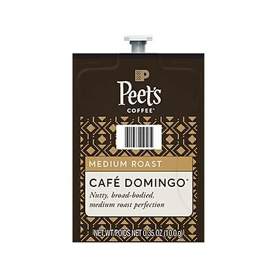 Flash Sale ✨ Freshpacks Peet's Coffee Cafe Domingo Freshpack Coffee, Medium Roast, 0.35 Oz., 76/Carton (PT11) ⌛ 3 Flash Sale ✨ Freshpacks Peet's Coffee Cafe Domingo Freshpack Coffee, Medium Roast, 0.35 Oz., 76/Carton (PT11) ⌛