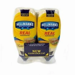 Deals 💯 Condiments Hellmann's Real Mayonaise 2 Count (220-00476) 👏