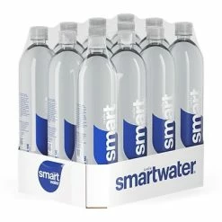 Outlet 🎁 Smartwater  Distilled Water, 33.8 Oz., 12/Carton (786162338006) 👏