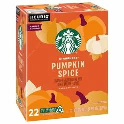 Discount 🔔 K-Cups Starbucks Pumpkin Spice Coffee KCup, Blonde Roast, 22Ct 4X8oz (11104290) 👏
