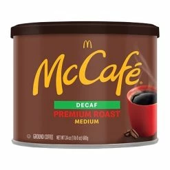 Budget 👏 McCafe Premium Roast Arabica Decaf Ground Coffee, Medium Roast, 24 Oz. (079737) ✨