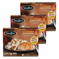 Top 10 ⌛ Frozen Foods Stouffers Classics Baked Chicken With Gravy And Mashed Potatoes, 3/Pack (101706) 🔥