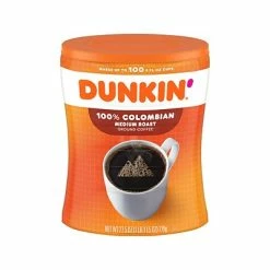 Best Pirce ✔️ Dunkin' Colombian Ground Coffee, Medium Roast, 27.05 Oz. (8133401292) 😍