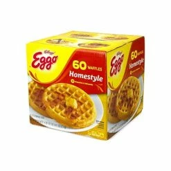 Buy 😍 Frozen Foods Kellogg's Eggo Homestyle Waffles, 10 Waffles/Bag, 6 Bags/Pack (94064) 💯 -Grocery shop unnamed file 249