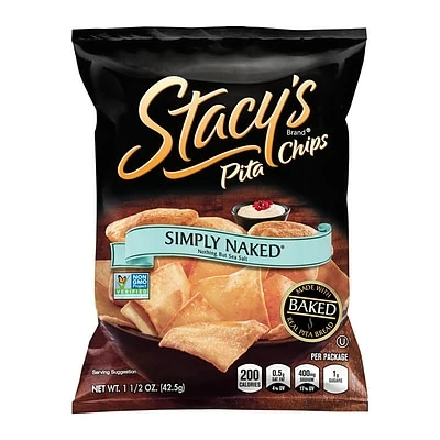 Deals 😀 Stacy's Simply Naked Pita Chips, 1.5 Oz., 24 Bags/Pack (295-00039) 🔥 3 Deals 😀 Stacy's Simply Naked Pita Chips, 1.5 Oz., 24 Bags/Pack (295-00039) 🔥