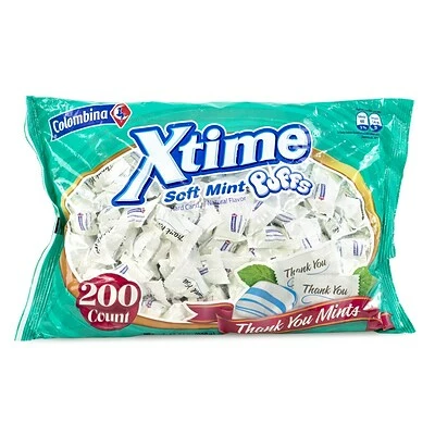 Hot Sale 🎁 Xtime Gum & Mints Colombina Thank You Peppermint Mints, 31.74 Oz., 200 Pieces/Pack (269-00015) 🔥 3 Hot Sale 🎁 Xtime Gum & Mints Colombina Thank You Peppermint Mints, 31.74 Oz., 200 Pieces/Pack (269-00015) 🔥