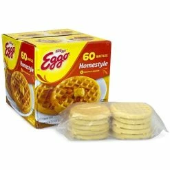 Buy 😍 Frozen Foods Kellogg's Eggo Homestyle Waffles, 10 Waffles/Bag, 6 Bags/Pack (94064) 💯 -Grocery shop unnamed file 251