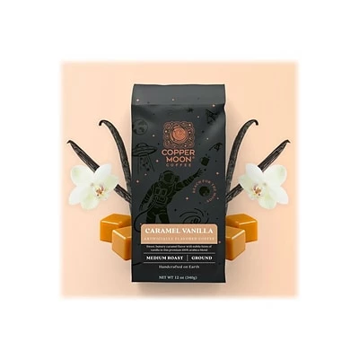 Promo ๐ฅ Copper Moon Coffee Copper Moon Caramel Vanilla Ground Coffee, Medium Roast, 12 Oz. (205339) ๐ 5 Promo ๐ฅ Copper Moon Coffee Copper Moon Caramel Vanilla Ground Coffee, Medium Roast, 12 Oz. (205339) ๐ - Image 3