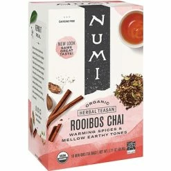Wholesale 🧨 Hot Tea Numi Rooibos Chai Tea Bags, 18/Box (10200) ⭐