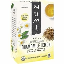 Cheap 🧨 Hot Tea Numi Chamomile Lemon Herbal Tea Bags, 18/Box (10150) ❤️