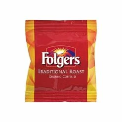 Brand new 🔥 Folgers Traditional Roast Ground Coffee, Medium Roast, 42/Carton (SMU63006) 🤩