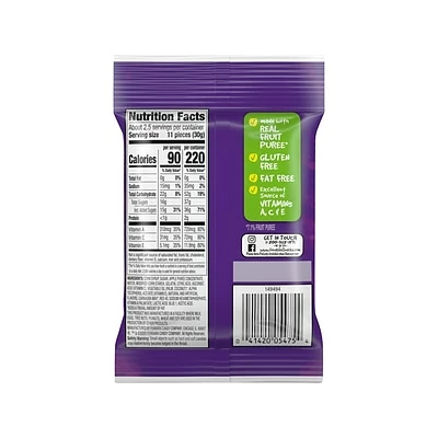 Outlet ❤️ Candy Ferrara Funables Fruity Snacks, Mixed Berry, 2.5 Oz., 48/Carton (05475) 🎉 4 Outlet ❤️ Candy Ferrara Funables Fruity Snacks, Mixed Berry, 2.5 Oz., 48/Carton (05475) 🎉 - Image 2