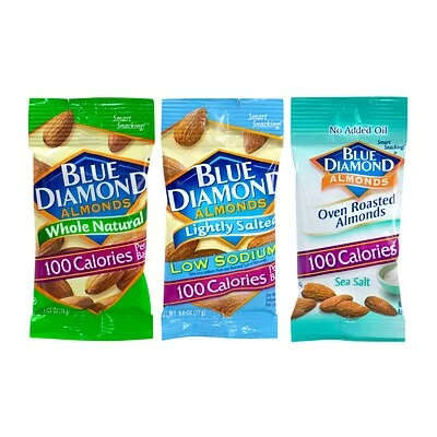 Buy โค๏ธ Dried Fruit, Nuts & Trail Mix Blue Diamond Almonds Variety On-The-Go Pouches, 0.625 Oz., 42/Pack (220-00796) ๐ 4 Buy โค๏ธ Dried Fruit, Nuts & Trail Mix Blue Diamond Almonds Variety On-The-Go Pouches, 0.625 Oz., 42/Pack (220-00796) ๐ - Image 2