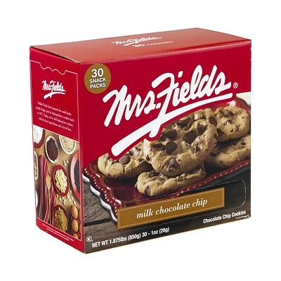 Promo โจ Mrs. Fields Milk Chocolate Chip Cookies, 1 Oz., 30/Pack (212-00009) ๐ 3 Promo โจ Mrs. Fields Milk Chocolate Chip Cookies, 1 Oz., 30/Pack (212-00009) ๐