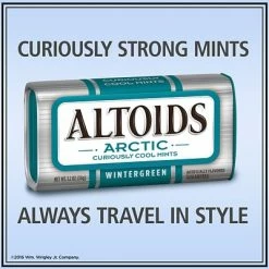 New ✔️ Gum & Mints Altoids Arctic Sugar Free Wintergreen Mints, 9.6 Oz., 8/Pack (209-00489) 😍 -Grocery shop unnamed file 2603