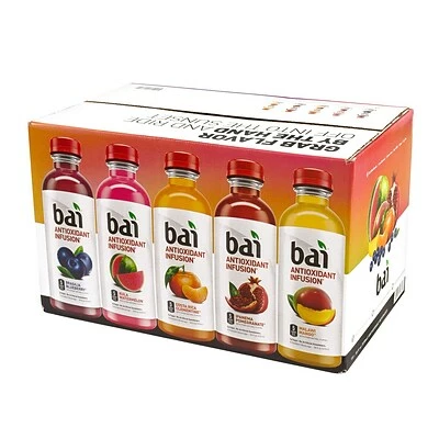 Wholesale ๐ Bai Water Sunset Variety Pack, 18 Fl Oz, 15 Count (220-00656) โญ 4 Wholesale ๐ Bai Water Sunset Variety Pack, 18 Fl Oz, 15 Count (220-00656) โญ - Image 2