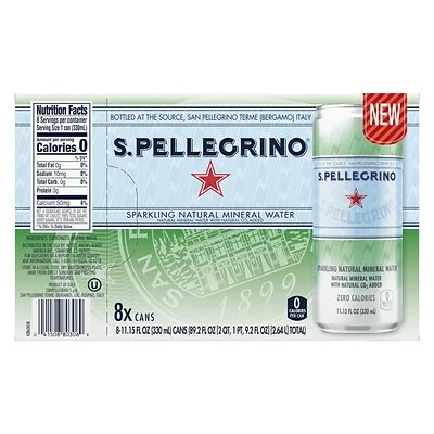 Coupon ๐ San Pellegrino Water & Beverages S.Pellegrino Sparkling Natural Mineral Water, 11.15 Fl Oz. Cans (8 Count), 8/Pack (12394227) โค๏ธ 7 Coupon ๐ San Pellegrino Water & Beverages S.Pellegrino Sparkling Natural Mineral Water, 11.15 Fl Oz. Cans (8 Count), 8/Pack (12394227) โค๏ธ - Image 5