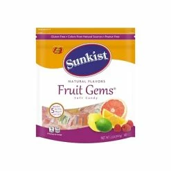 New 😉 Candy & Chocolate Jelly Belly Sunkist Fruit Gems Gummy 🍬 Candy, Assorted, 32 Oz. (220-00024) 👏