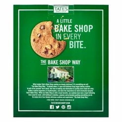 Flash Sale 😉 Tates Bake Shop Snacks & Granola Bars Tate's Bake Shop Chocolate Chip Cookies 21oz 🎉 -Grocery shop unnamed file 267