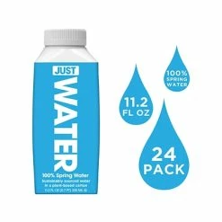 Promo ⌛ Spring Water Just Water, 11.2 Oz., 24/Carton (00703) 🎁 -Grocery shop unnamed file 2671