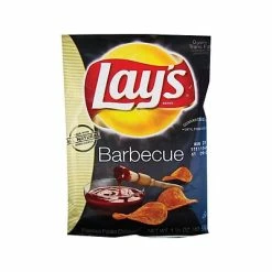 Outlet 🔔 Lay's Chips, Barbeque, 1.5 Oz., 64/Carton (FRI44358) 🎉