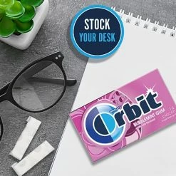 Budget 🥰 Gum & Mints Orbit Sugar Free Gum, Bubblemint, 12/Box (WMW21489) 🌟 -Grocery shop unnamed file 2708