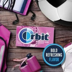 Budget 🥰 Gum & Mints Orbit Sugar Free Gum, Bubblemint, 12/Box (WMW21489) 🌟 -Grocery shop unnamed file 2709