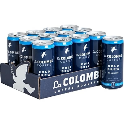 Budget ๐ Iced Coffee & Cold Brew La Colombe Coffee Brazilian Iced Cold Brew Coffee, Dark Roast, 9 Oz., 12/Carton (PPPURC1205) ๐ 3 Budget ๐ Iced Coffee & Cold Brew La Colombe Coffee Brazilian Iced Cold Brew Coffee, Dark Roast, 9 Oz., 12/Carton (PPPURC1205) ๐
