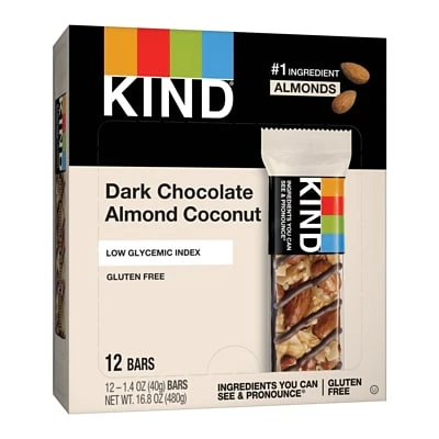 New โญ Snack Bars KIND Bar, Dark Chocolate Almond & Coconut, 1.4 Oz., 12/Box (PHW19987) ๐ 5 New โญ Snack Bars KIND Bar, Dark Chocolate Almond & Coconut, 1.4 Oz., 12/Box (PHW19987) ๐ - Image 3