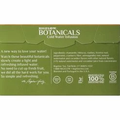 Budget 🛒 Hot Tea Bigelow Botanicals Decaf Watermelon Cucumber Mint Tea Bags, 18/Box (39004) ⭐ -Grocery shop unnamed file 2761