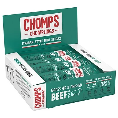 Coupon ✨ Meat And Jerky Chomps Beef Italian Style, Snack Sticks, 24/Box (ZHO00481) 🧨 4 Coupon ✨ Meat And Jerky Chomps Beef Italian Style, Snack Sticks, 24/Box (ZHO00481) 🧨 - Image 2
