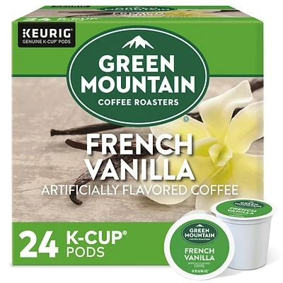 Deals ❤️ K-Cups Green Mountain French Vanilla Coffee, Keurig® K-Cup® Pods, Light Roast, 24/Box (6732) 😀 3 Deals ❤️ K-Cups Green Mountain French Vanilla Coffee, Keurig® K-Cup® Pods, Light Roast, 24/Box (6732) 😀