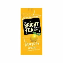 Coupon 💯 THE BRIGHT TEA CO. Lemon Herbal Tea FLAVIA® Freshpacks, 100/Carton (B502) 🎉