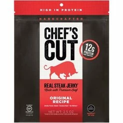 Deals ⭐ Meat And Jerky Chef's Cut Real Steak Jerky, Original Recipe, 2.5 Oz. (CCR00500) 😉